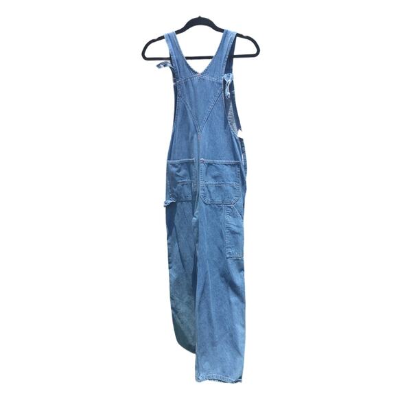 Vtg Sears Fieldmaster denim overalls sz 28 x 30 coveralls jeans farm garden work - Picture 9 of 10